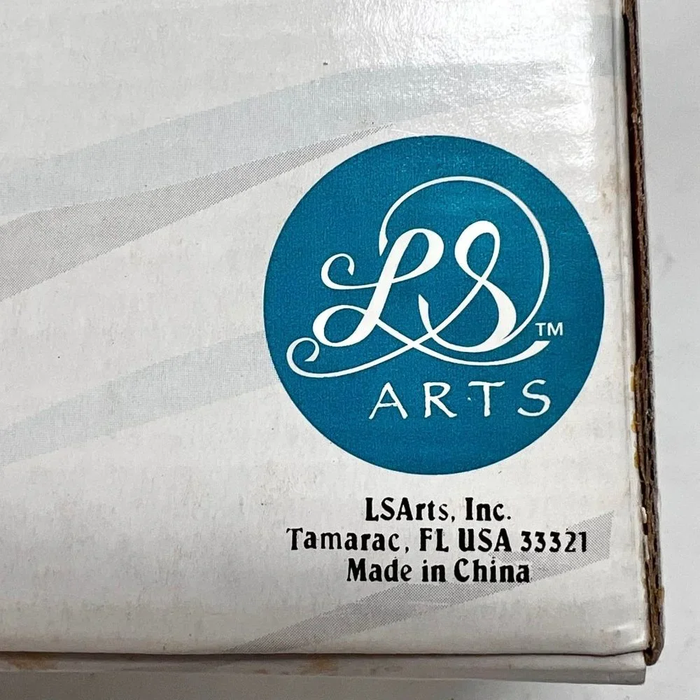 Swizzle Sticks LS Arts Venezia Art Glass Palm Trees New Old‎ Stock 2 Sets of 6